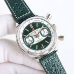BLS Factory Breitling Top Time Vintage 7750 Movement 38mm Cowhide Leather Band Watch